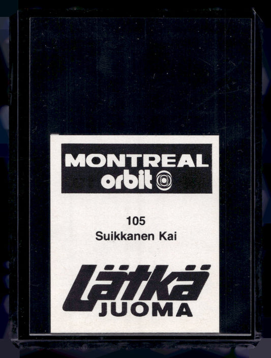 1980 Mallasjuoma Lätkäjuoma - Kai Suikkanen #105