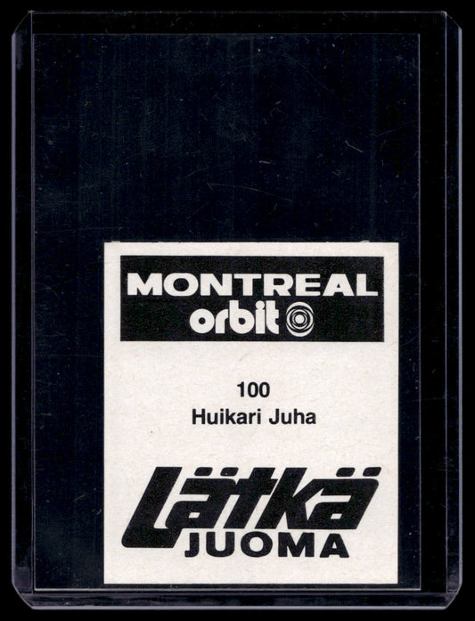 1980 Mallasjuoma Lätkäjuoma - Juha Huikari #100