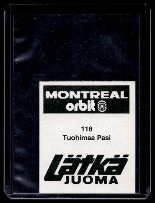 1980 Mallasjuoma Lätkäjuoma - Pasi Tuohimaa #118