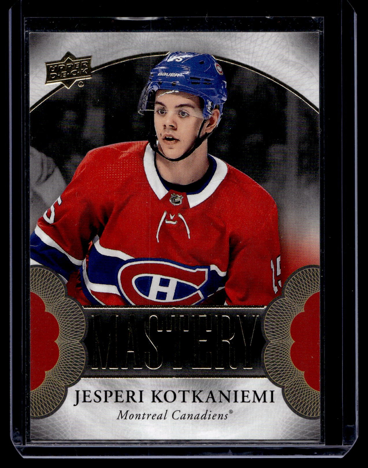2018-19 Upper Deck - Mastery Achievement Jesperi Kotkaniemi #M-D RY