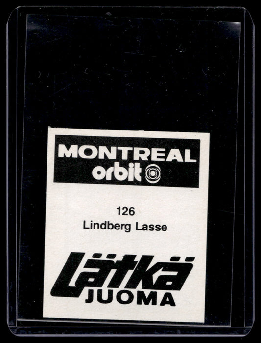 1980 Mallasjuoma Lätkäjuoma - Lasse Lindberg #126