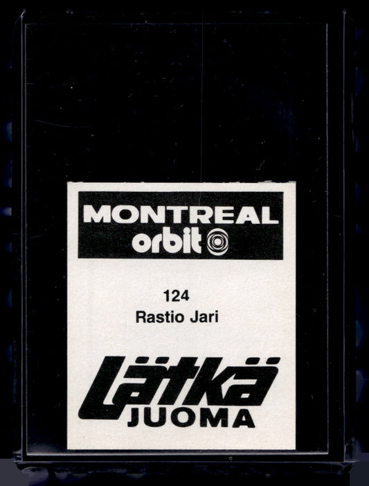 1980 Mallasjuoma Lätkäjuoma - Jari Rastio #124