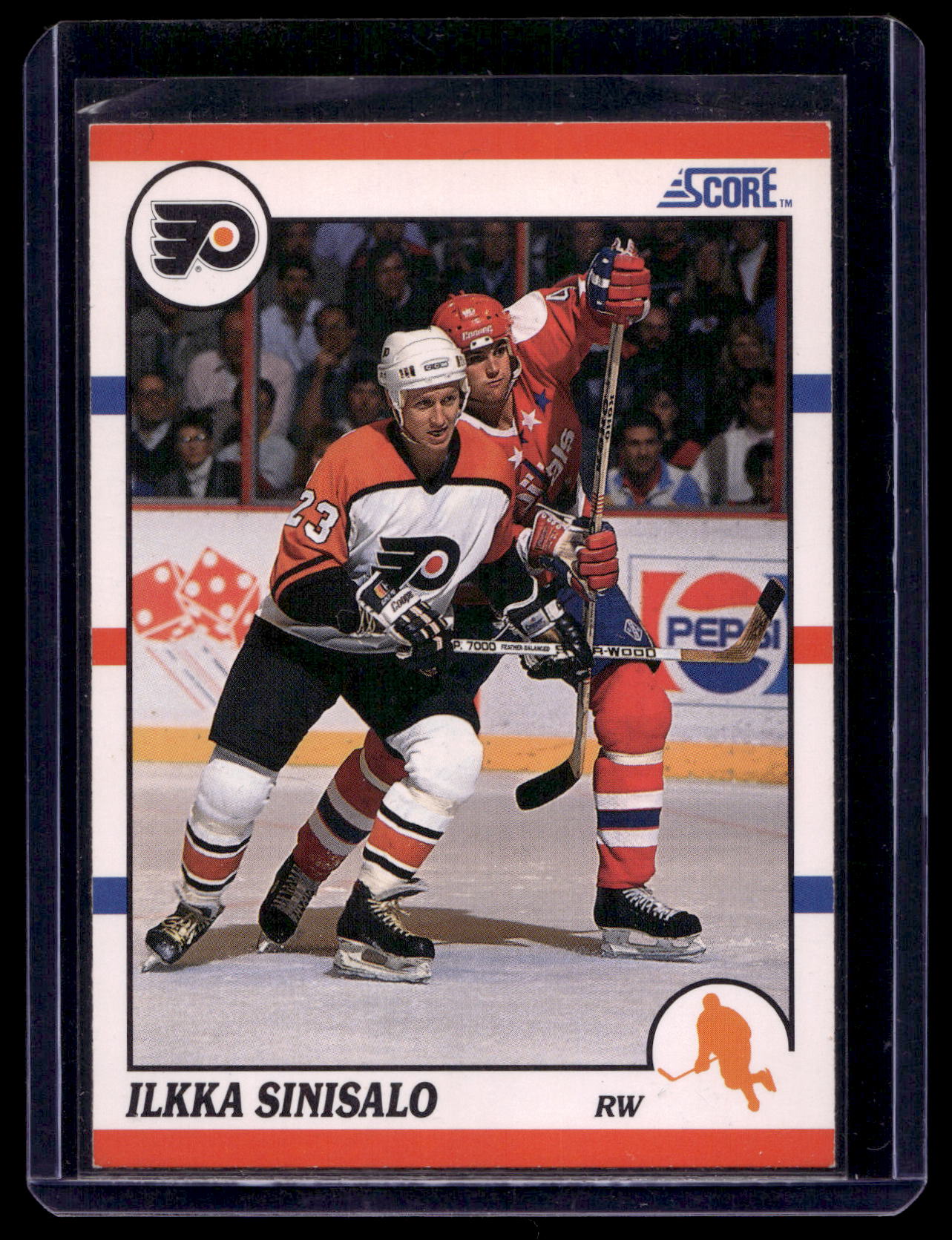 1990-91 Score - Ilkka Sinisalo #286