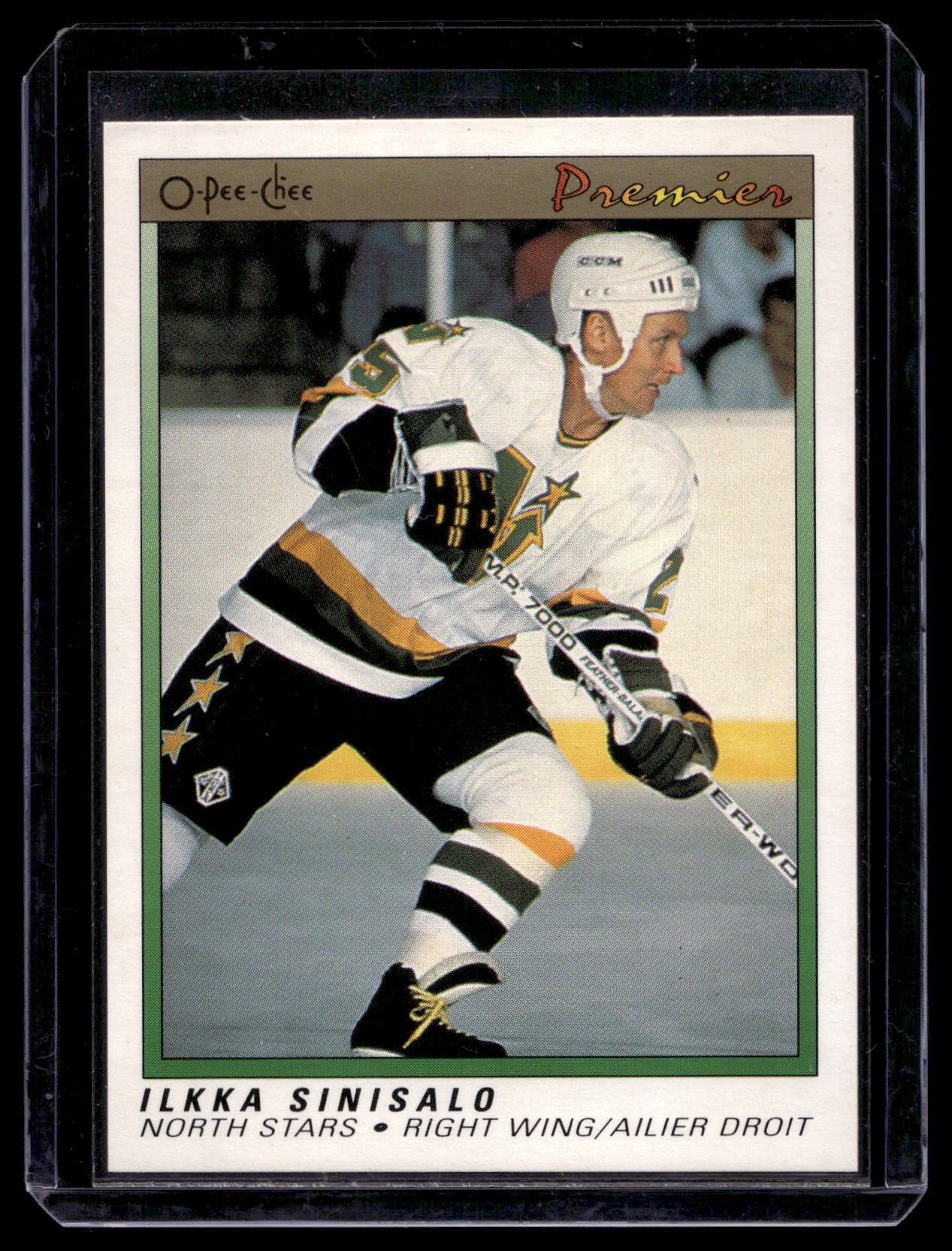 1990-91 O-Pee-Chee Premier - Ilkka Sinisalo #108