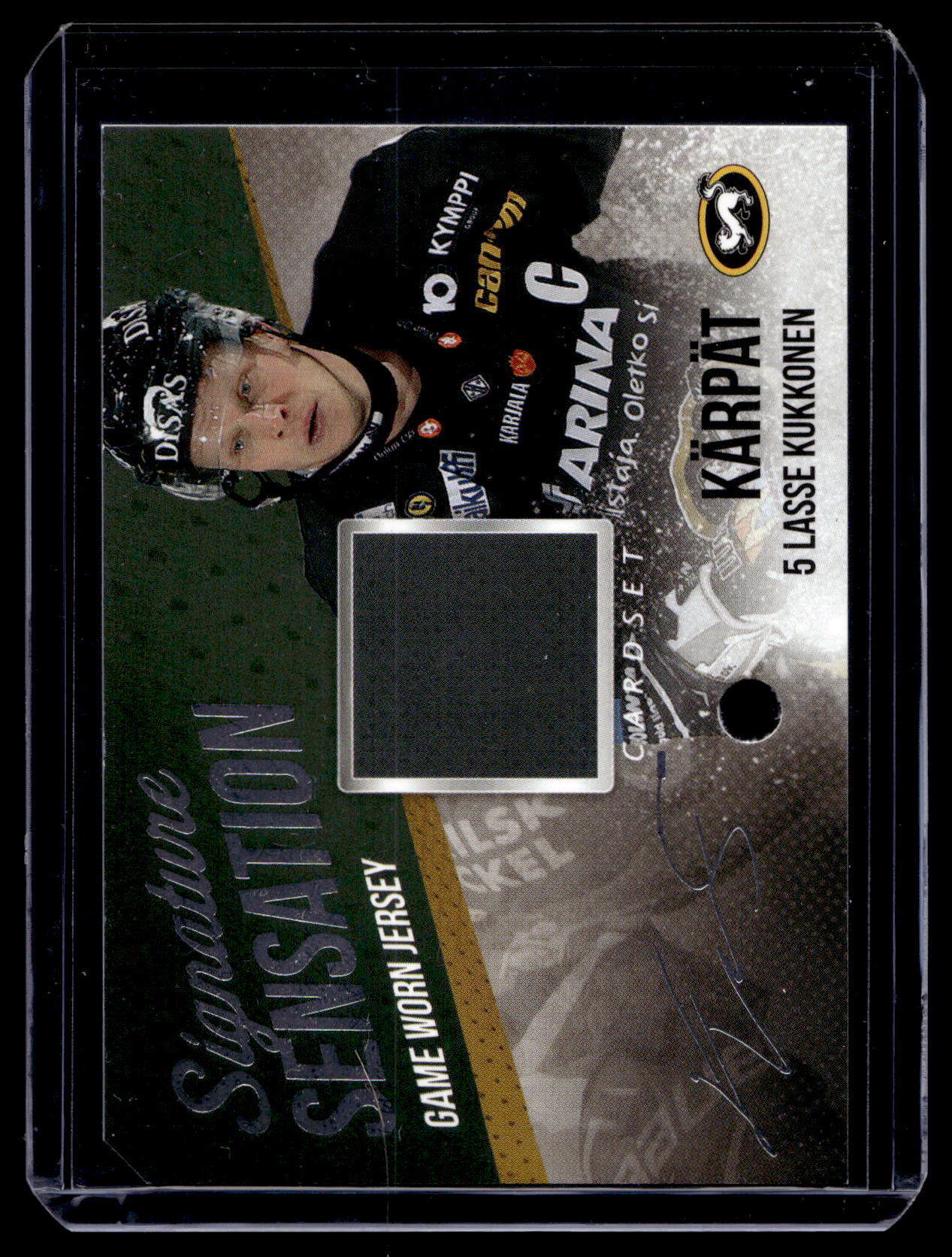 2017-18 Cardset - Signature Sensations - Lasse Kukkonen /50