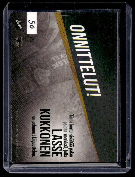 2017-18 Cardset - Signature Sensations - Lasse Kukkonen /50