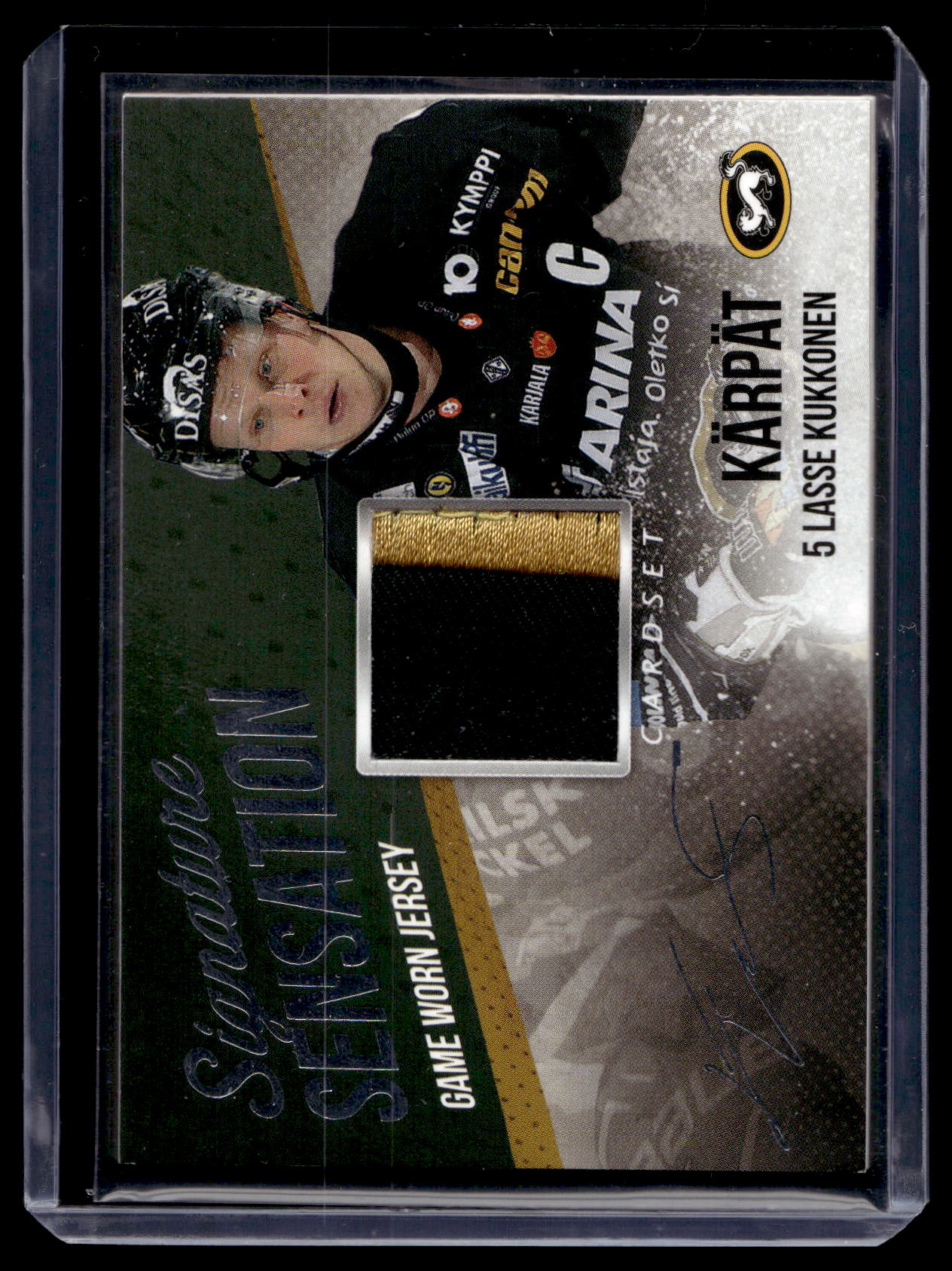 2017-18 Cardset - Signature Sensations - Lasse Kukkonen /50
