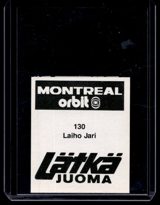 1980 Mallasjuoma Lätkäjuoma - Jari Laiho #130