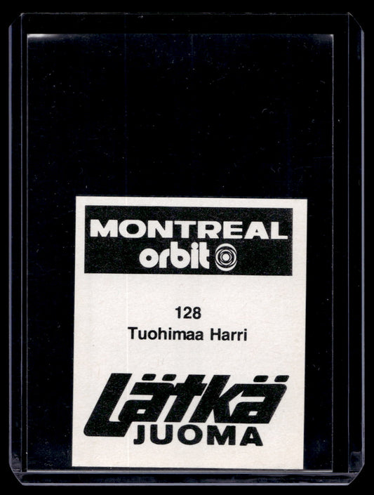 1980 Mallasjuoma Lätkäjuoma - Harri Tuohimaa #128