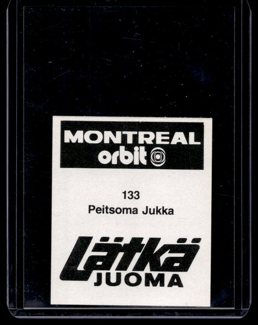 1980 Mallasjuoma Lätkäjuoma - Jukka Peitsoma #133