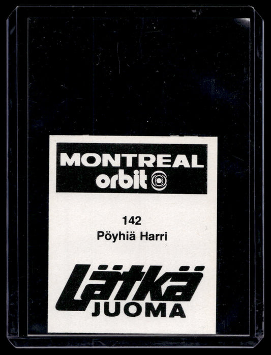 1980 Mallasjuoma Lätkäjuoma - Harri Pyöhiä #142