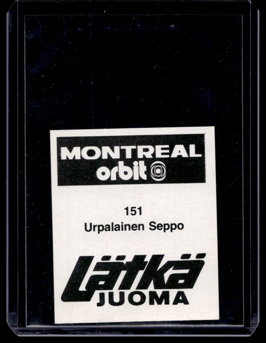 1980 Mallasjuoma Lätkäjuoma - Seppo Urpalainen #151