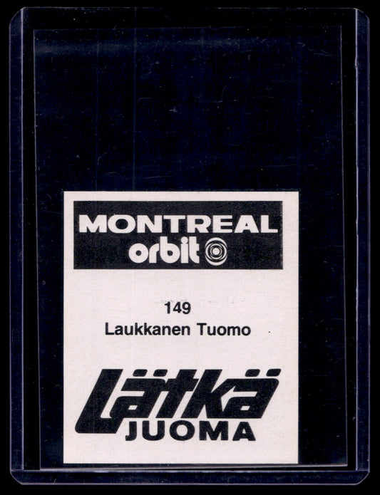 1980 Mallasjuoma Lätkäjuoma - Tuomo Laukkanen #149