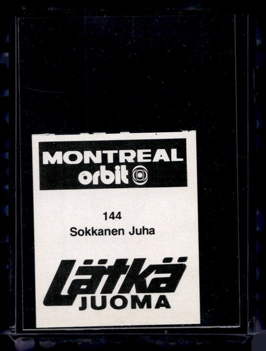 1980 Mallasjuoma Lätkäjuoma - Juha Sokkanen #144