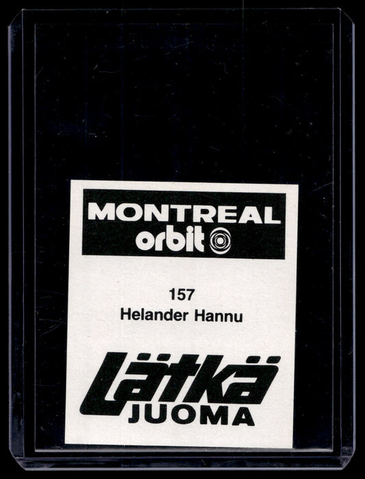 1980 Mallasjuoma Lätkäjuoma - Hannu Helander #157