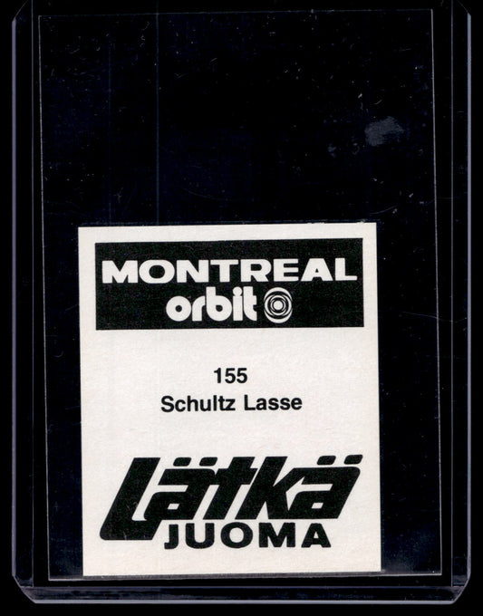 1980 Mallasjuoma Lätkäjuoma - Lasse Schultz #155