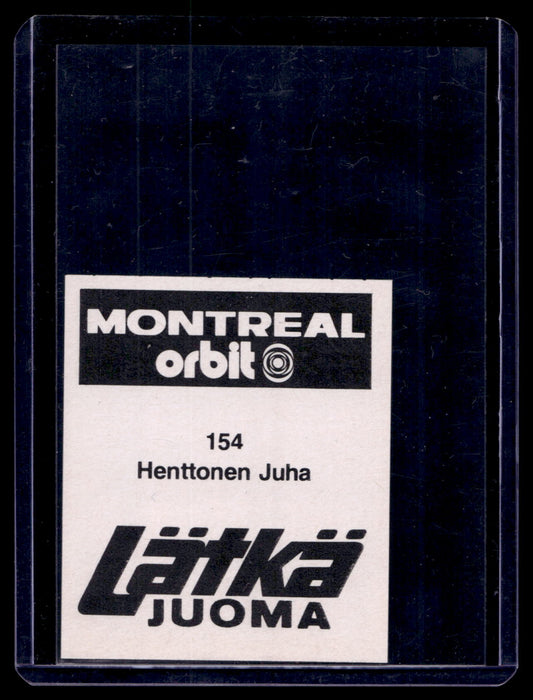 1980 Mallasjuoma Lätkäjuoma - Juha Henttonen #154