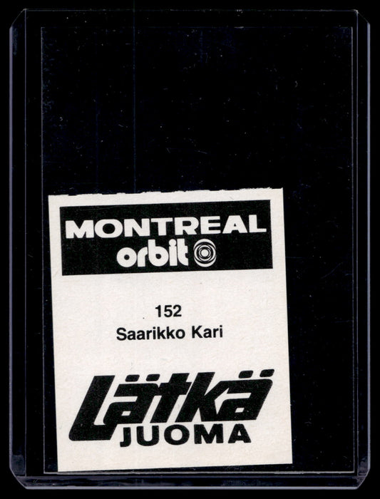 1980 Mallasjuoma Lätkäjuoma - Kari Saarikko #152