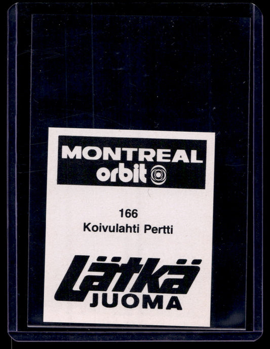 1980 Mallasjuoma Lätkäjuoma - Pertti Koivulahti #166