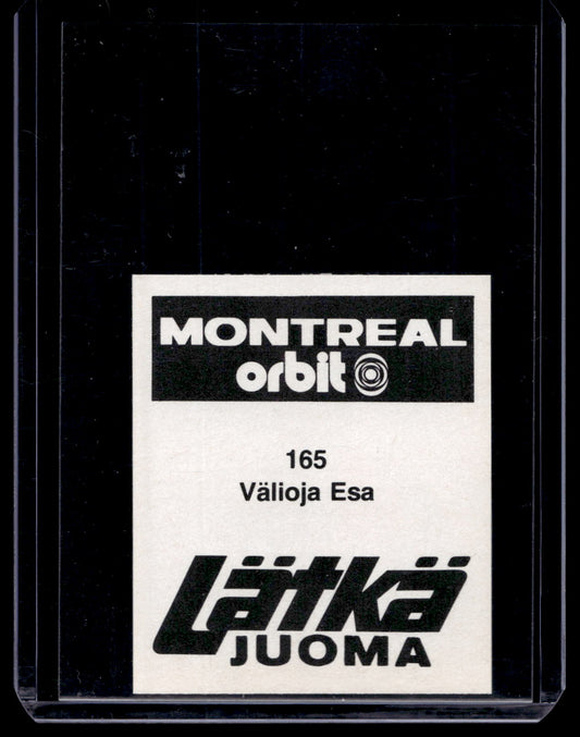 1980 Mallasjuoma Lätkäjuoma - Esa Välioja #165
