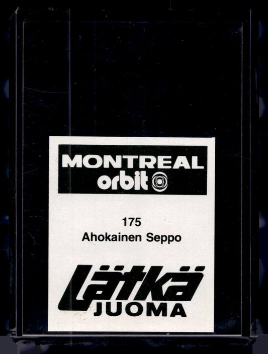 1980 Mallasjuoma Lätkäjuoma - Seppo Ahokainen #175