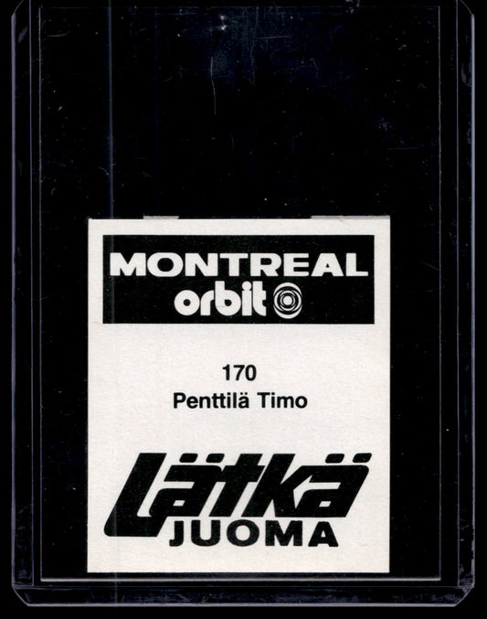 1980 Mallasjuoma Lätkäjuoma - Timo Penttilä #170