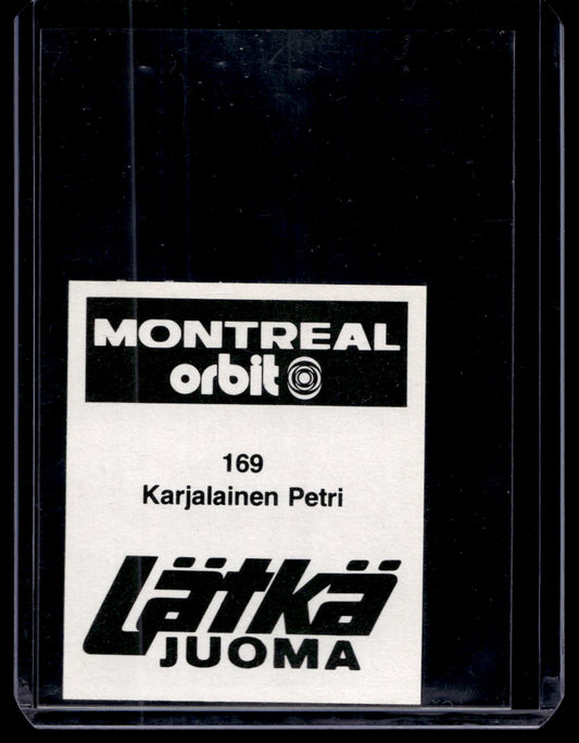 1980 Mallasjuoma Lätkäjuoma - Petri Karjalainen #169