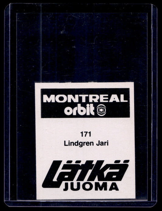 1980 Mallasjuoma Lätkäjuoma - Jari Lindgren #171