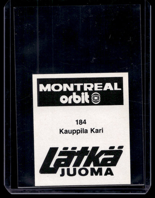 1980 Mallasjuoma Lätkäjuoma - Kari Kauppila #184