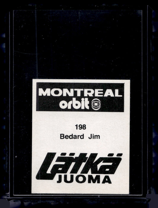 1980 Mallasjuoma Lätkäjuoma - Jim Bedard #198