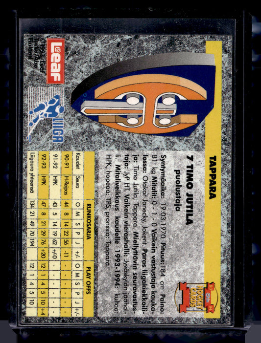 1993-94 Sisu Promo - Timo Jutila