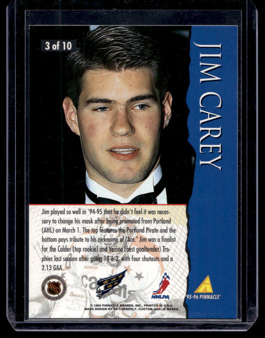 1995-96 Pinnacle Masks - Jim Carey #3