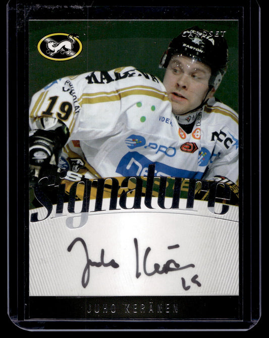 2011-12 Cardset Signature - Juho Keränen /125