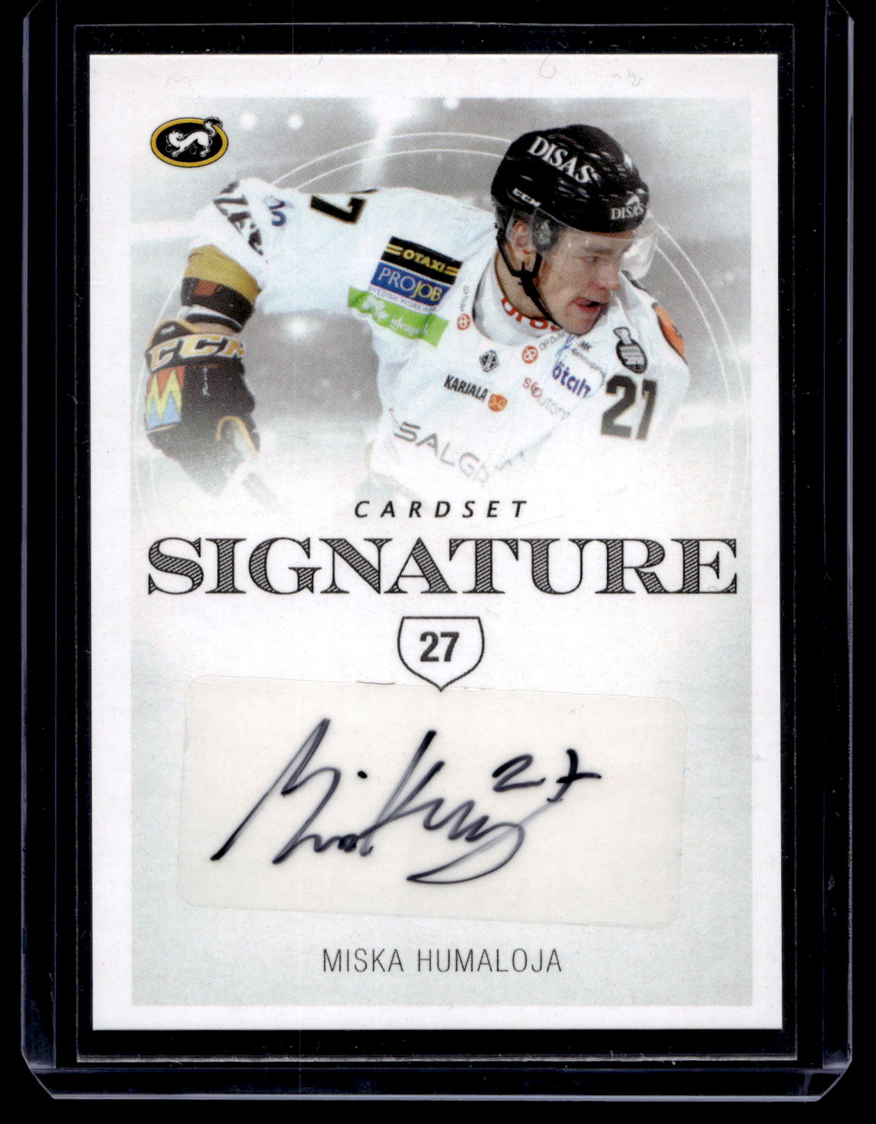 2019-20 Cardset Signature - Miska Humaloja /125