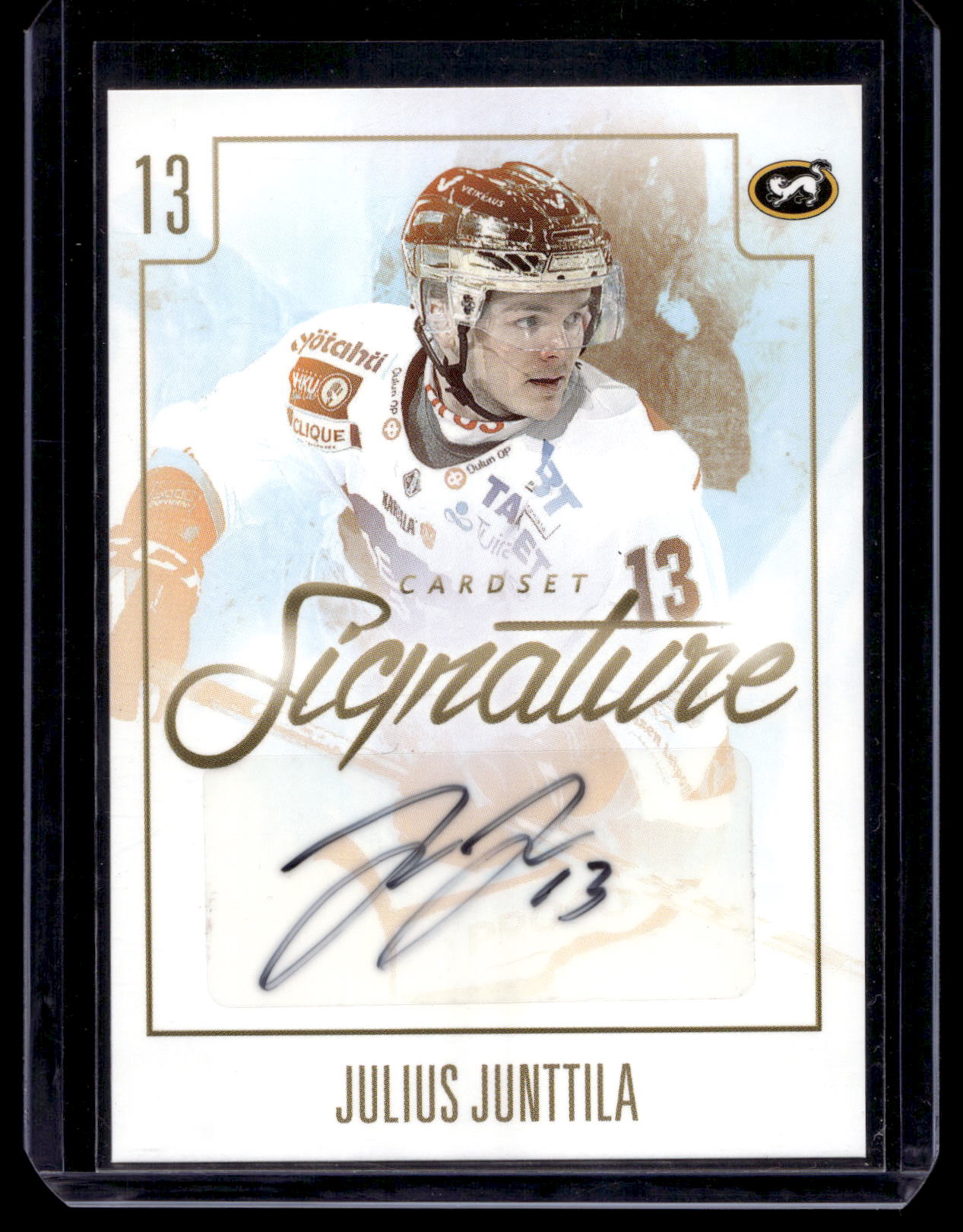 2017-18 Cardset Signature - Julius Junttila /125
