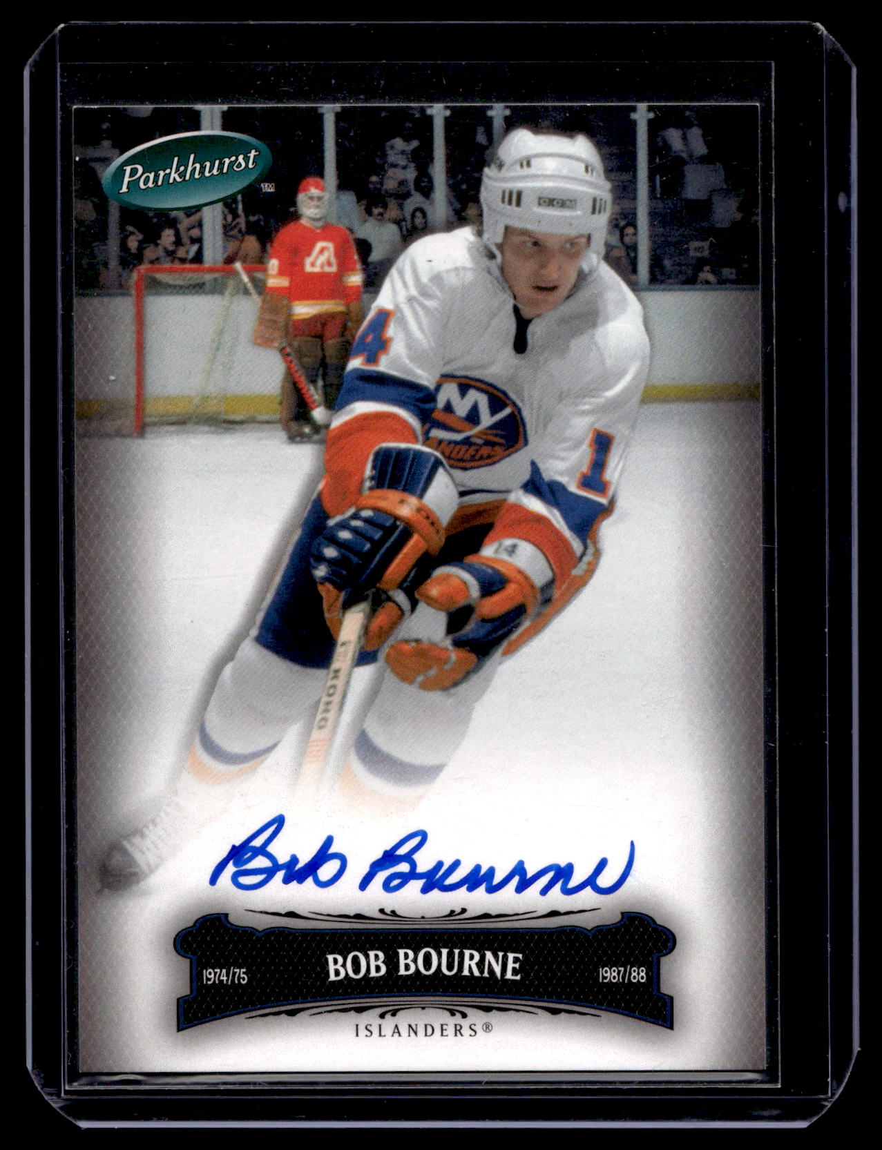 2006-07 Upper Deck Parkhurst - Autographs - Bob Bourne #19