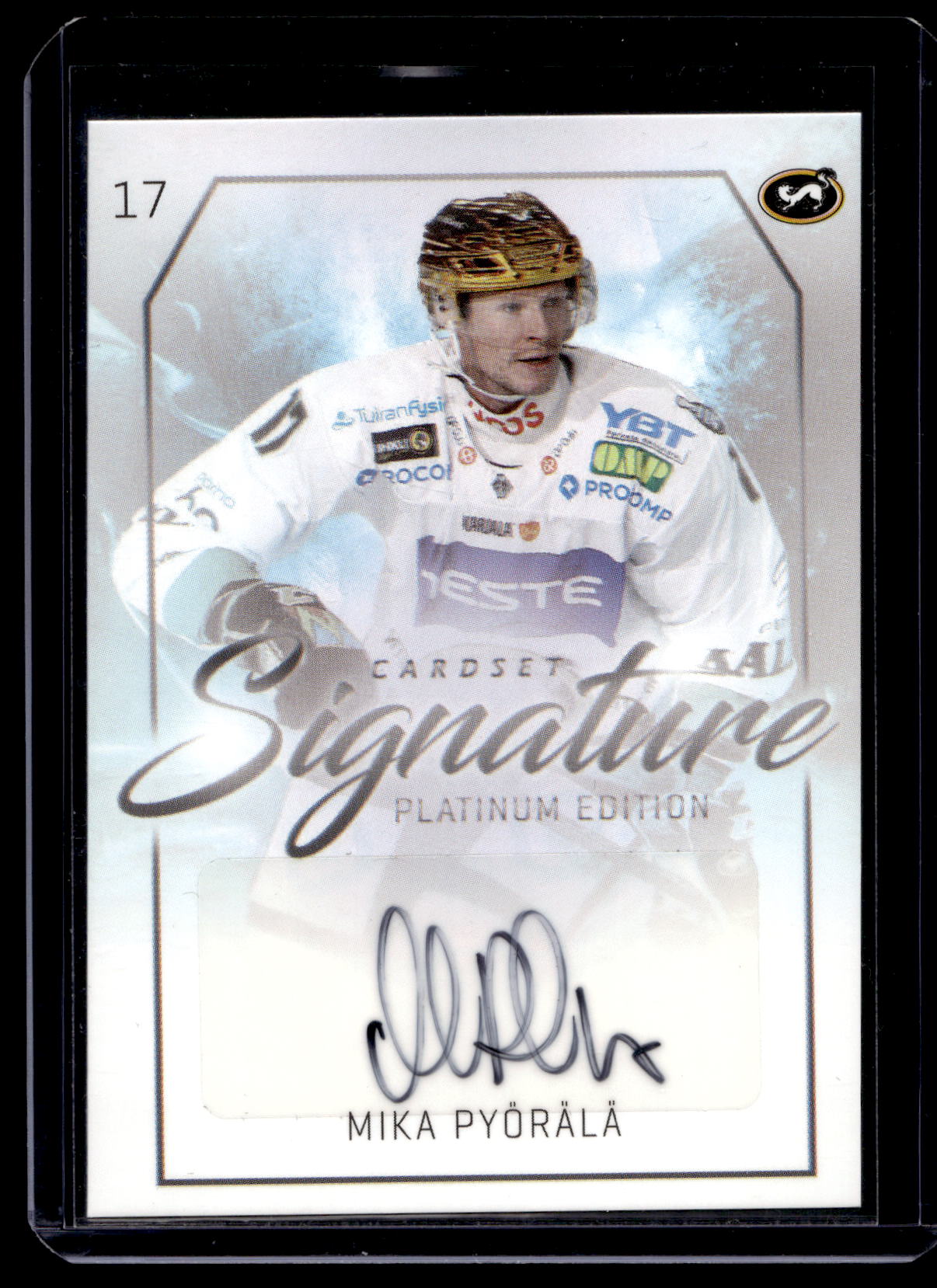 2018-19 Cardset Signature - Mika Pyörälä /125