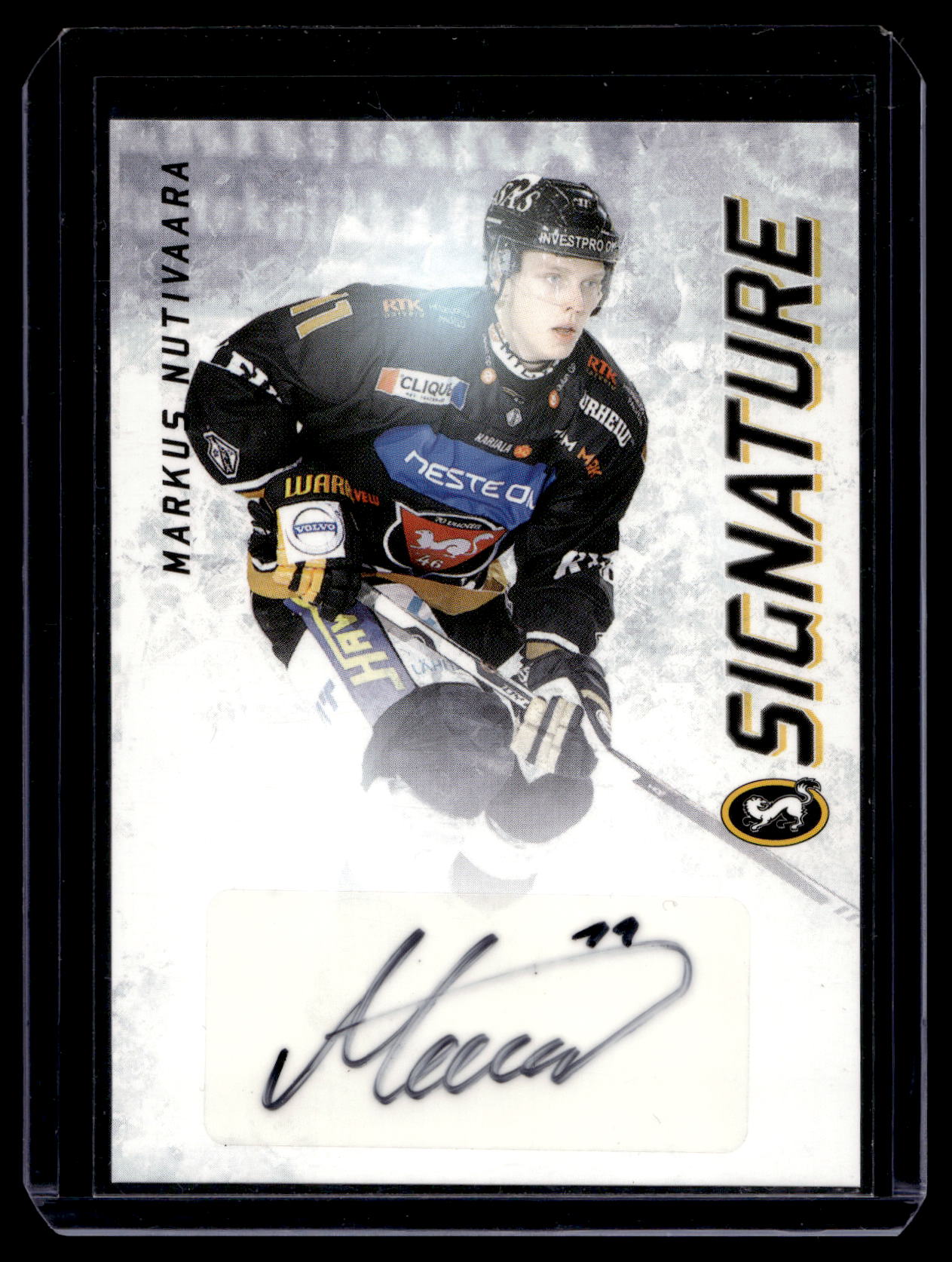 2015-16 Cardset Signature - Markus Nutivaara /125