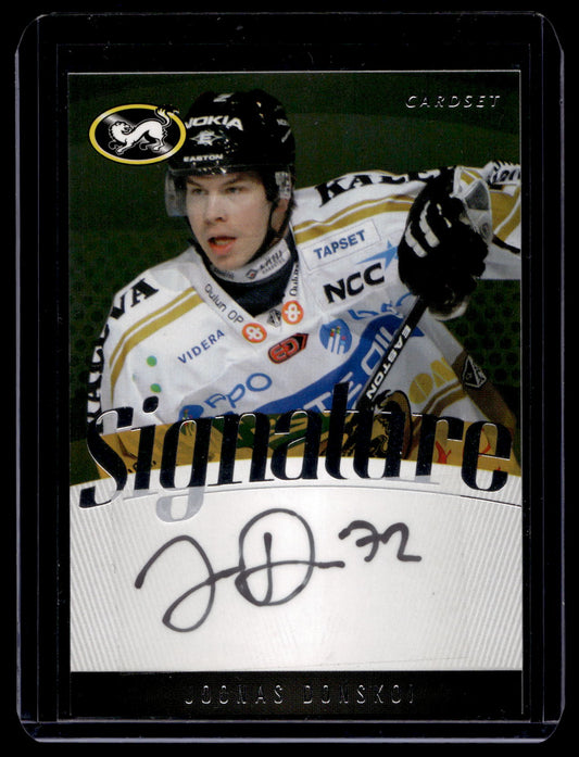 2011-12 Cardset Signature - Joonas Donskoi /125