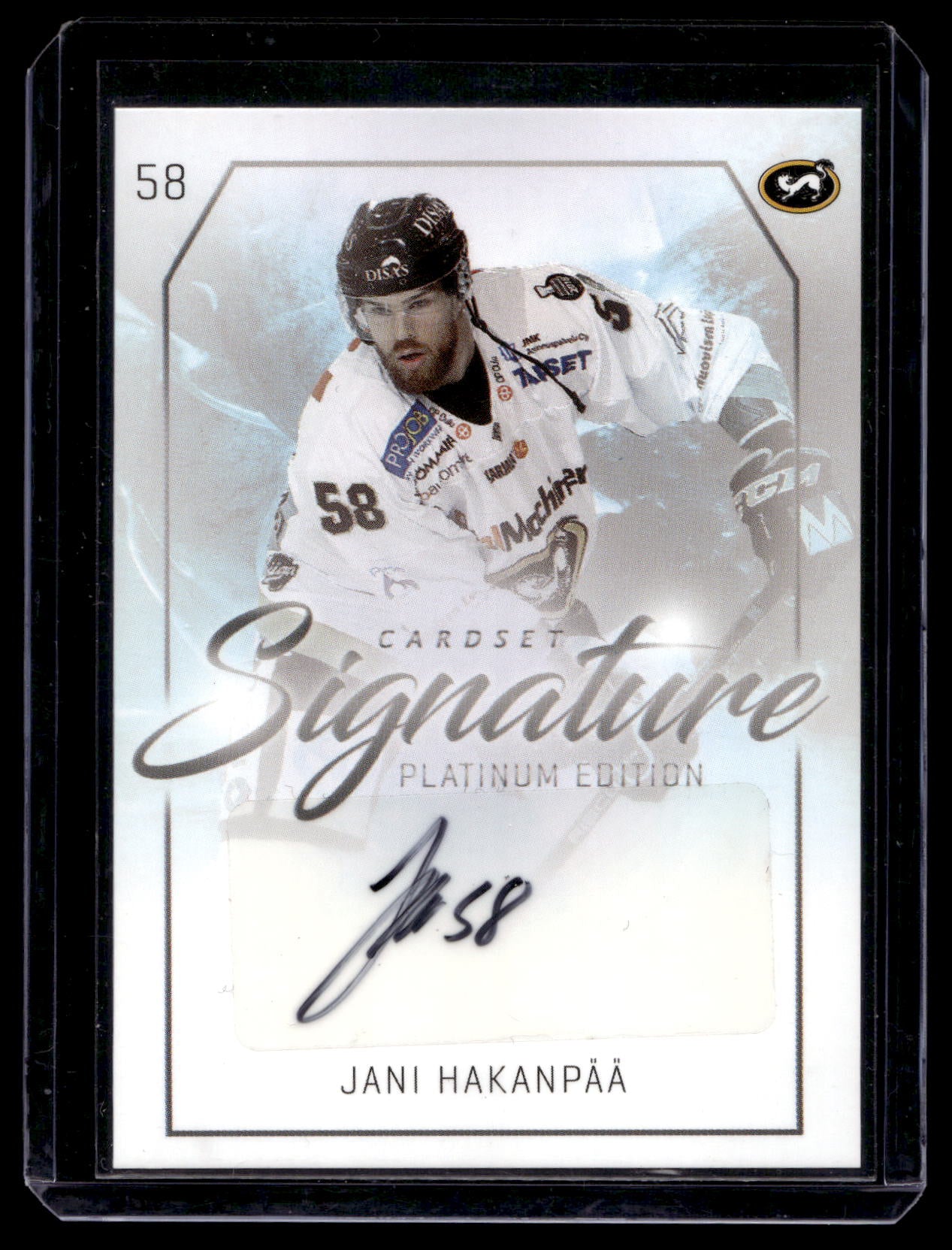 2018-19 Cardset Signature Platinum Edition - Jani Hakanpaa /125