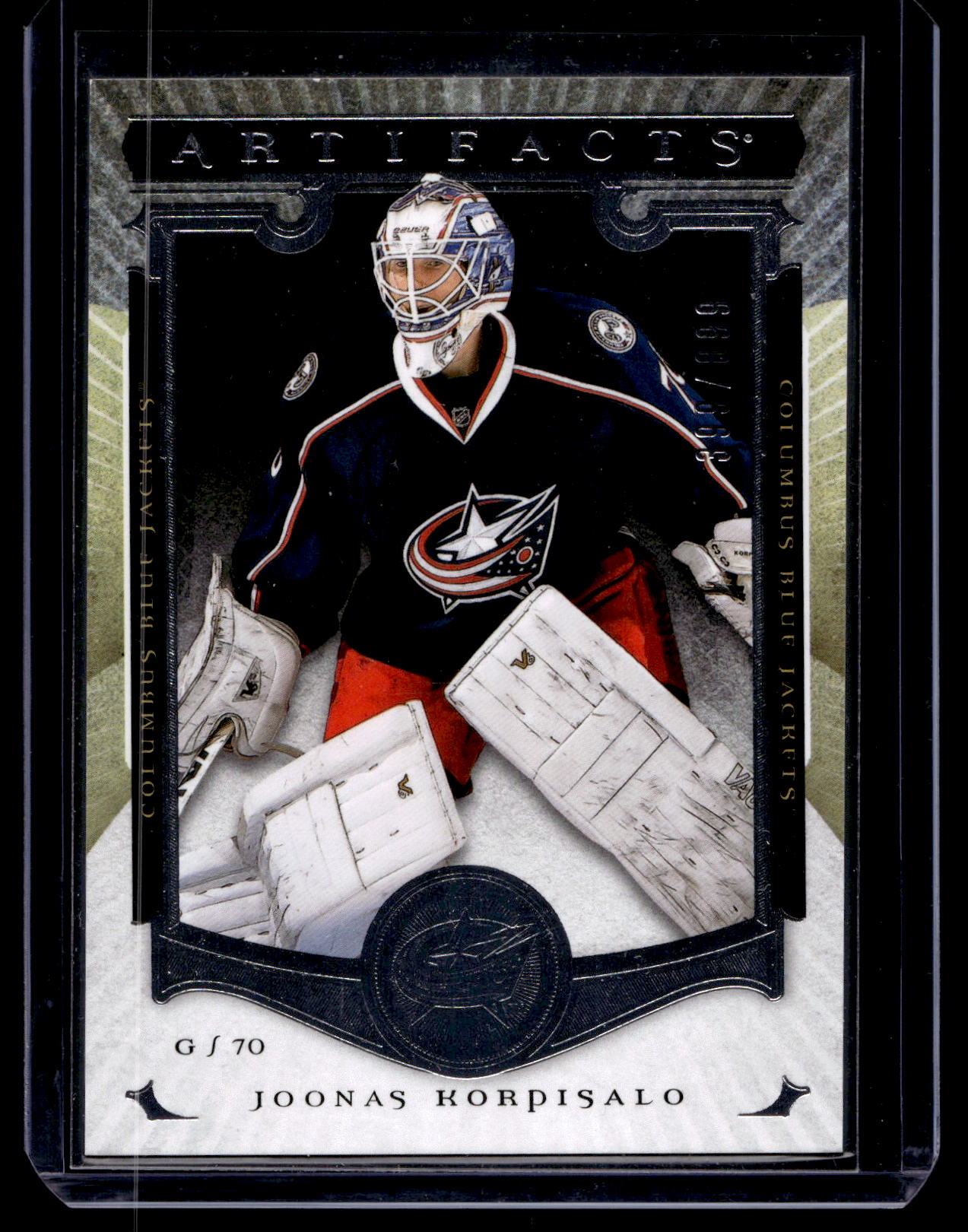 2015-16 Upper Deck Artifacts - Rookie Redemptions - Joonas Korpisalo #199 /899 RY