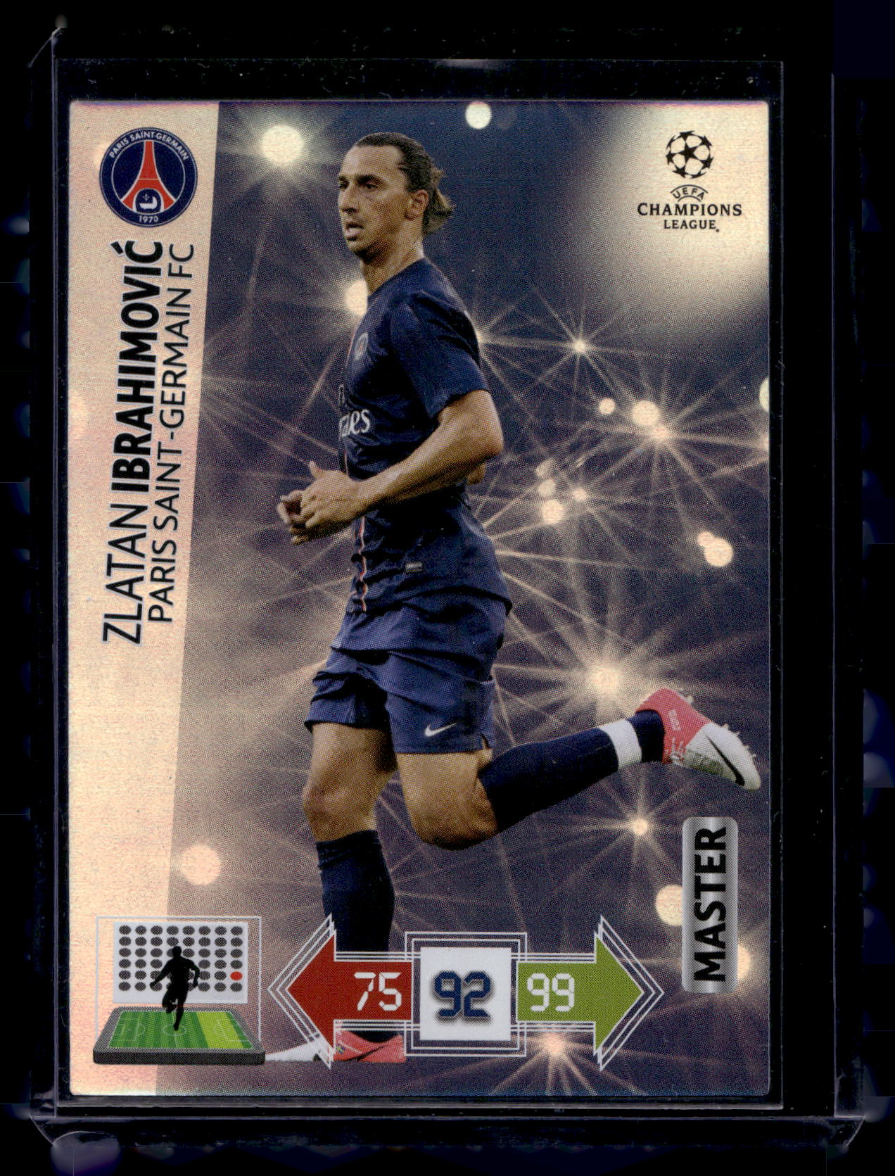 2012-13 Panini Adrenalyn XL Champions League - Master - Zlatan Ibrahimovic