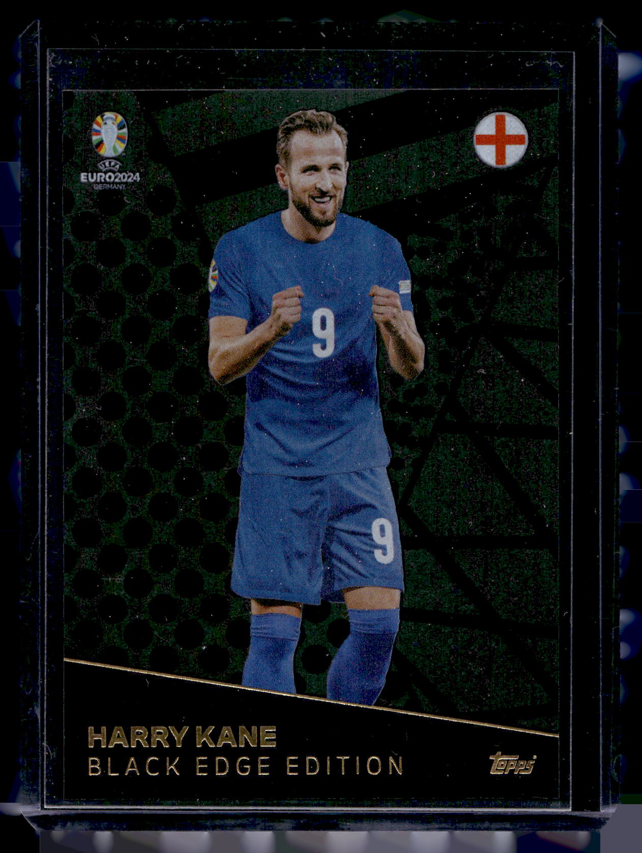 2024 Topps Match Attax UEFA Euro - Black Edge Edition - Harry Kane #BE3