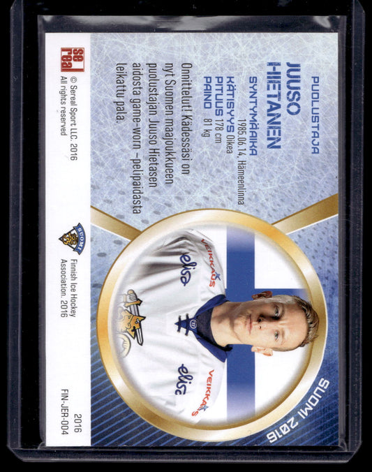 2016 Sereal Team Finland Jerseys - Juuso Hietanen #FIN-JER-004 /111