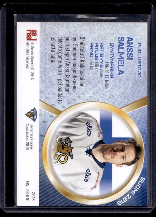 2016 Sereal Team Finland Jerseys - Anssi Salmela #FIN-JER-010 /111