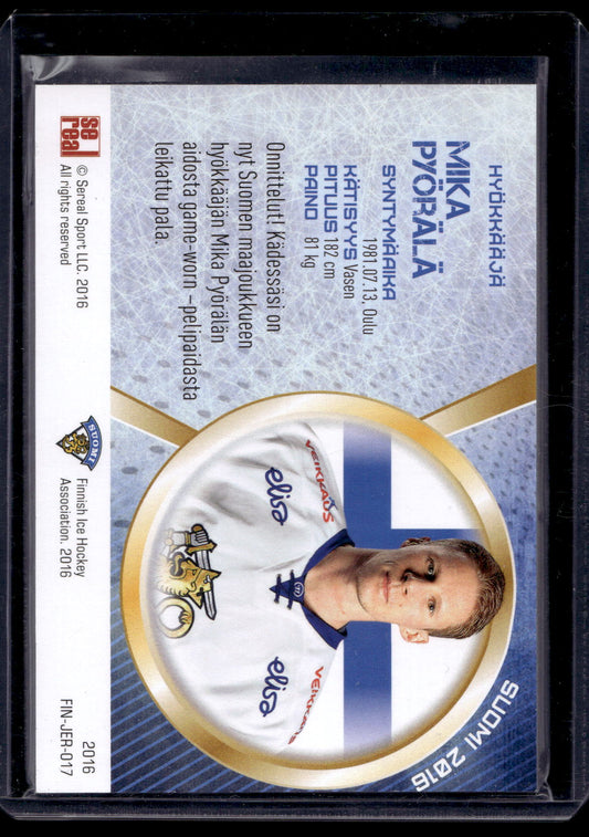 2016 Sereal Team Finland Jerseys - Mika Pyörälä #FIN-JER-017 /111