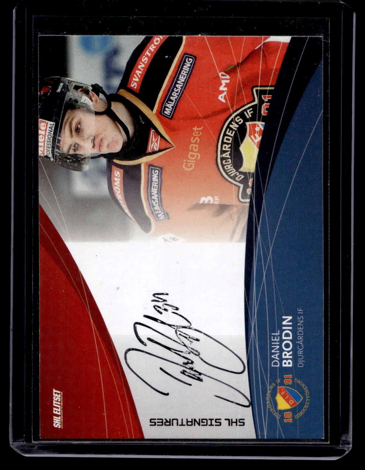 2011-12 SHL Signatures - Daniel Brodin