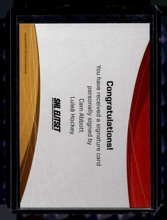 2011-12 SHL Signatures - Cam Abbott