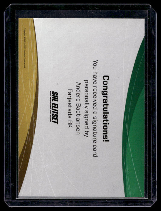 2011-12 SHL Signatures - Anders Bastiansen