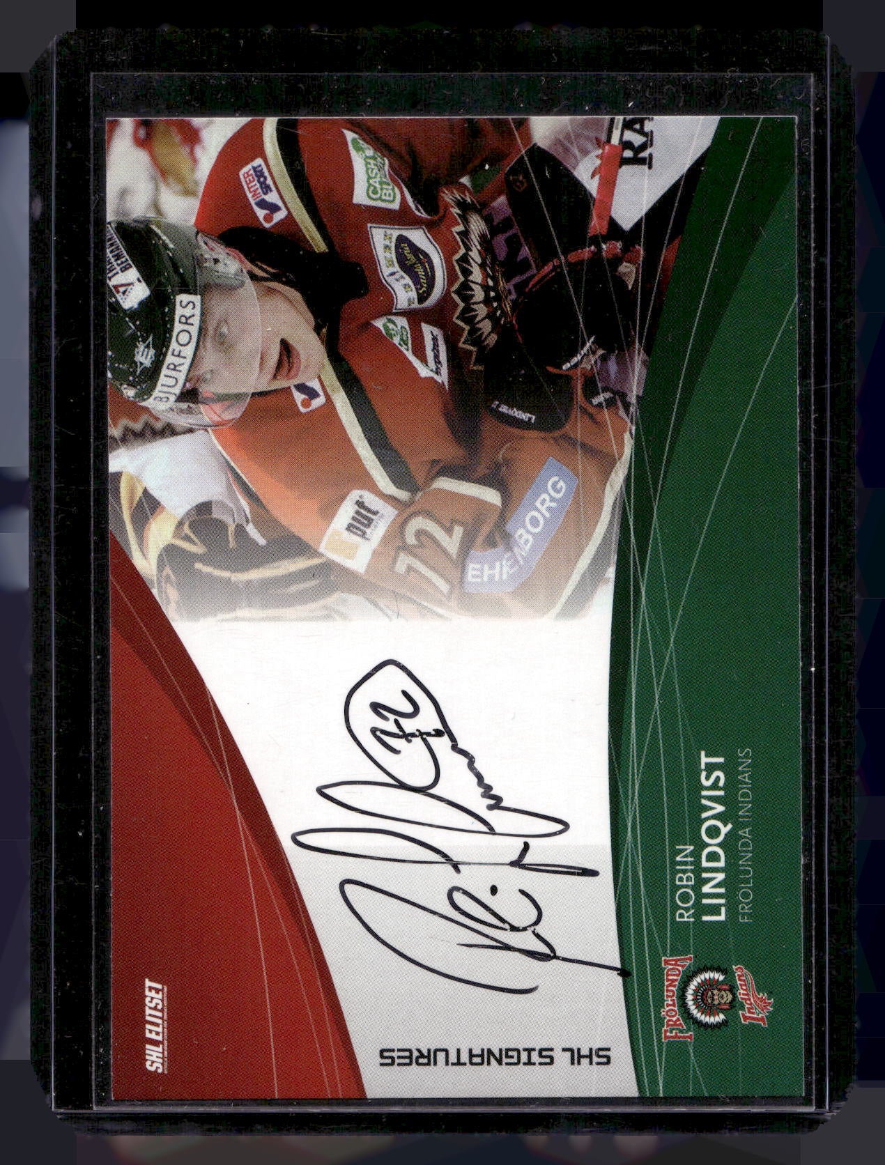 2011-12 SHL Signatures - Robin Lindqvist